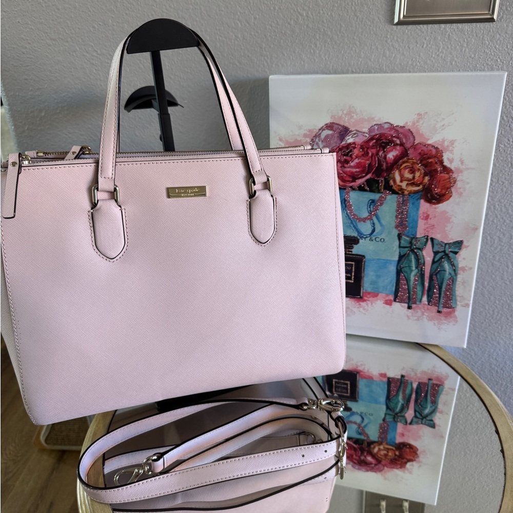 Kate Spade Tote with Detachable Strap EUC